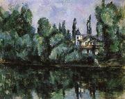 Paul Cezanne The Banks of the Marne Spain oil painting artist